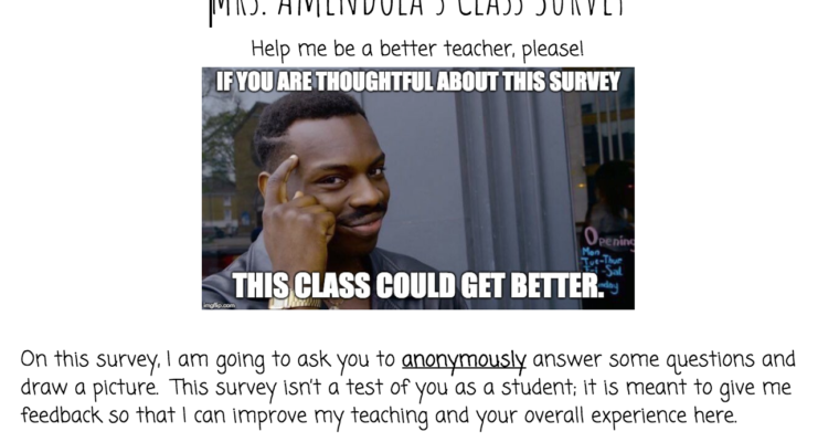 Student Surveys
