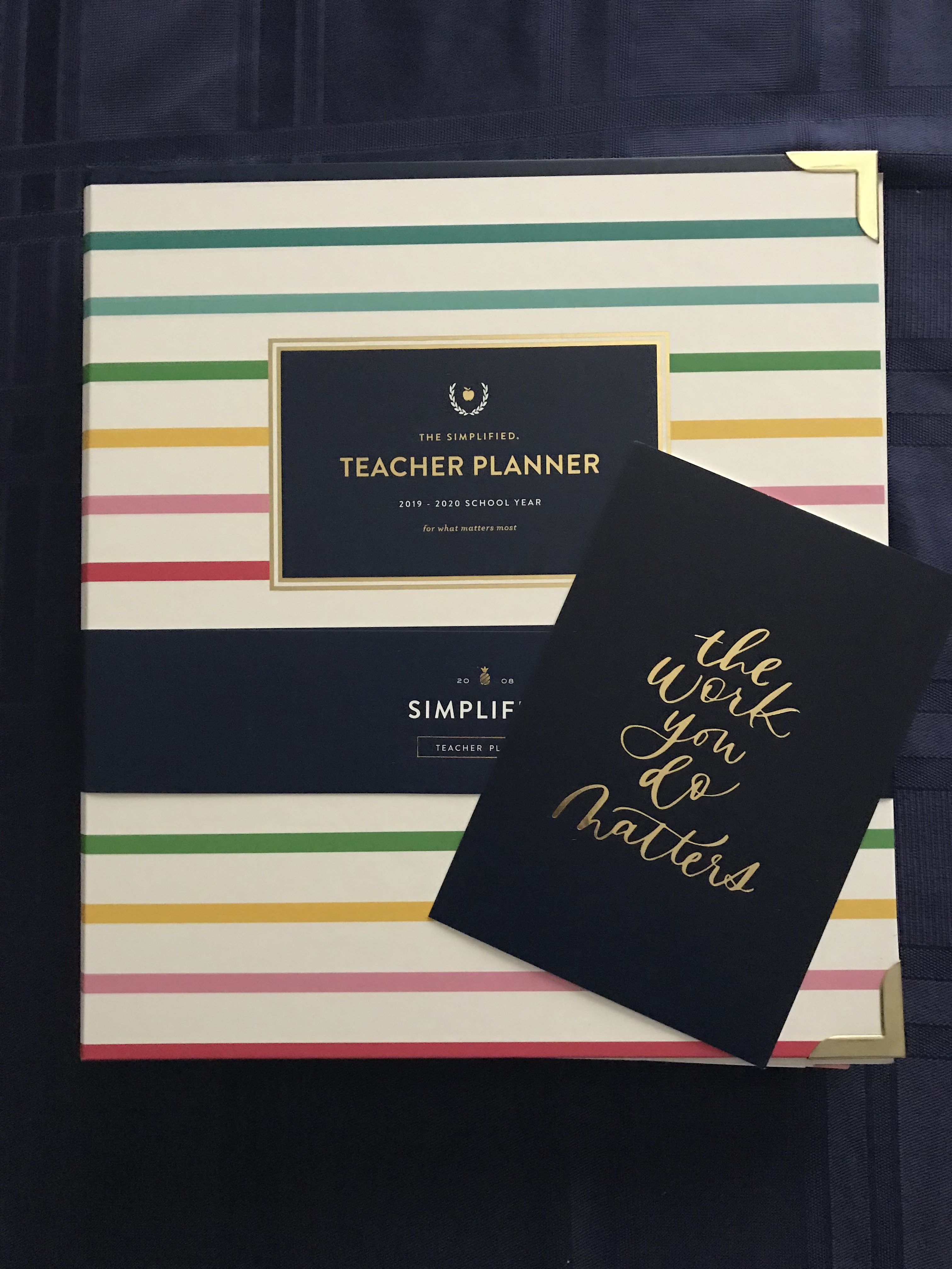 Product Review: Emily Ley Simplified Teacher Planner